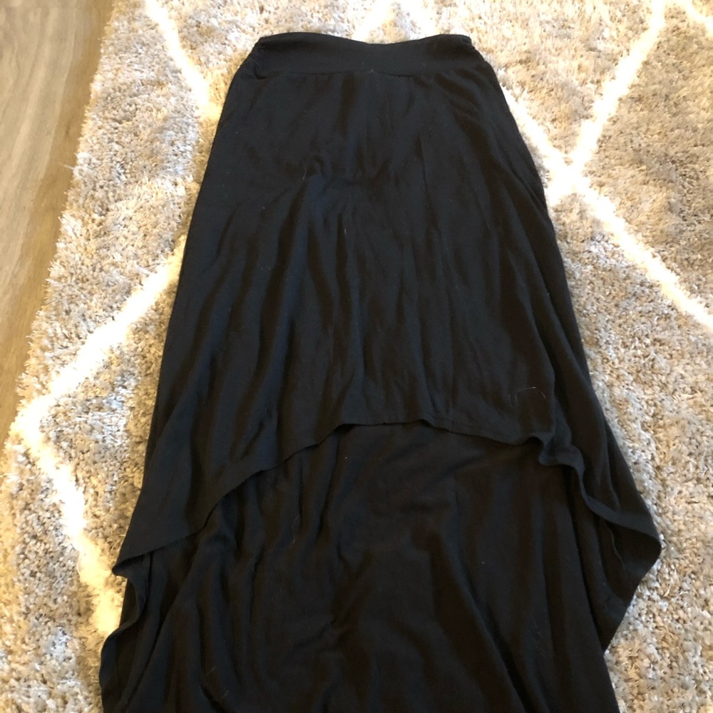 High-Low maxi skirt